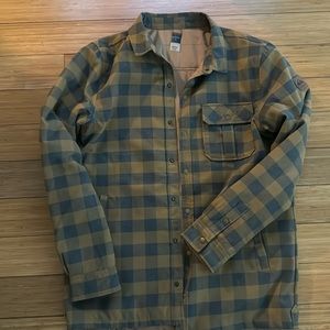Quicksilver Reversible Flannel Jacket Men’s Large